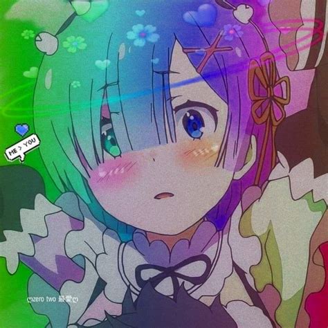 Rem Icon Anime Girlxgirl Anime Anime Images