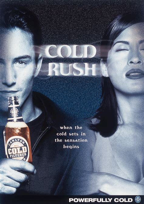 Carlton Cold ‘cold Rush Poster Australian Beer Posters