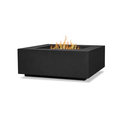 Aegean 50 Rectangle Propane Fire Table With Ng Conversion Kit Real