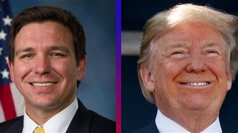 Trump Desantis Campaigns Spar With Voters Over Policy Decisions With