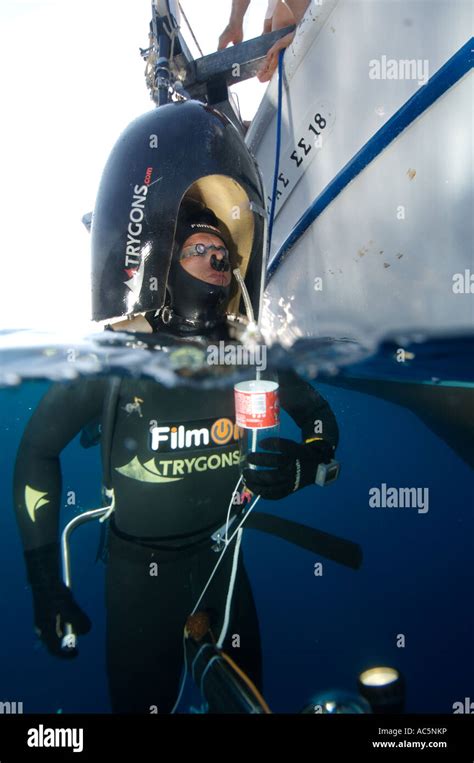 Herbert Nitch Break The New No Limits World Freediving Record Diving To