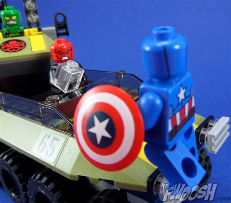 Lego Marvel Captain America Vs Hydra 76017 Fwoosh