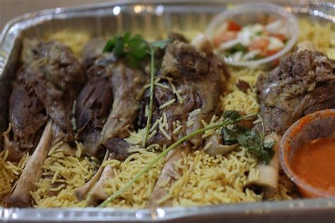 Lamb Shank Arabic Mandi Rice Sedap And Lazat Authentic Arabian Nasi Arab