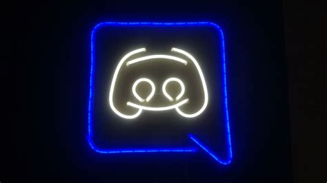 Logo Discord Neon Sign For Sale