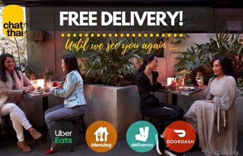 Deal Chat Thai Free Delivery Via Uber Eats Doordash Deliveroo