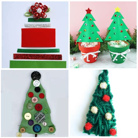 Big List Of Christmas Tree Crafts For Kids Fantastic Fun And Learning