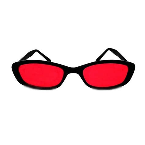 Vintage Nerd Eyeglasses Black And Red Geek Chic By Sunnyspex