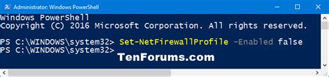 How To Turn On Or Off Microsoft Defender Firewall In Windows 10 Tutorials