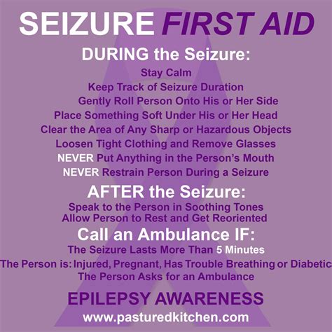 Seizure First Aid