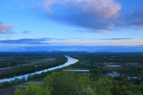 Mount Sugarloaf Connecticut River Spring Evening Photograph By John Burk