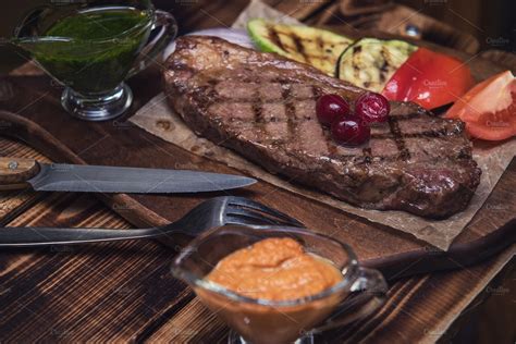 Grilled Beef Steak ~ Food And Drink Photos ~ Creative Market