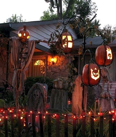 30 outdoor halloween decorations homemade decoomo