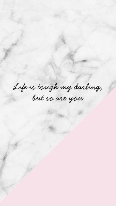 A collection of the top 40 marble quotes wallpapers and backgrounds available for download for free. marble pink quote | Wallpaper quotes, Pink quotes, Phone wallpaper quotes