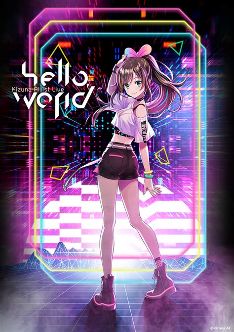 Crunchyroll Virtual Youtuber Kizuna Ai To Hold Her First Live Event