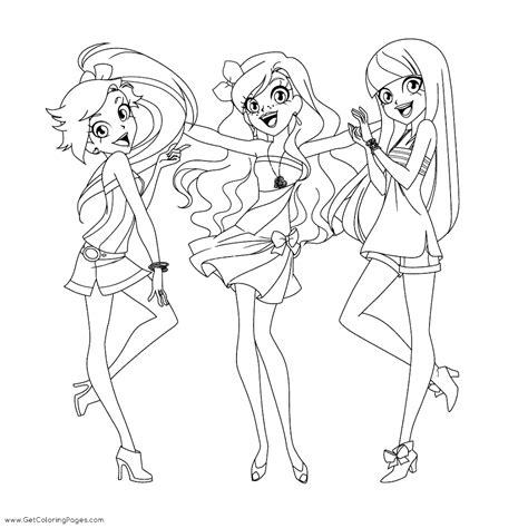 Escoge tu favorito y coloréalos utilizando los distintos colores. Free LoliRock Coloring Pages - Get Coloring Pages