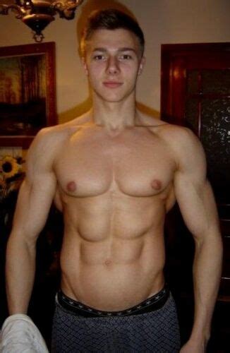 Shirtless Male Beefcake Muscular Body Builder Amazing Chest Jock PHOTO X F EBay