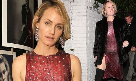 Braless Amber Valletta Flashes Her Knickers At W Magazine Pre Golden