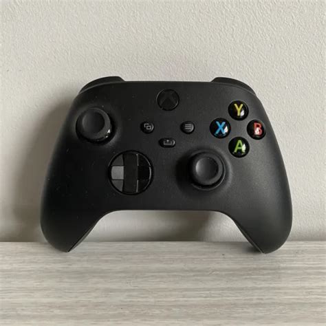 OFFICIAL MICROSOFT WIRELESS Controller Xbox Series X S One Carbon Black Pad PicClick