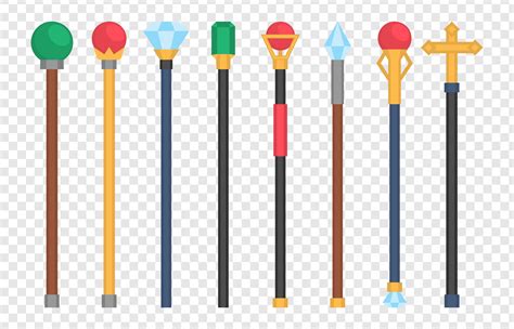 Set of design elements and ornamental vintage decoration. Royal Scepter Collections 165867 - Download Free Vectors ...