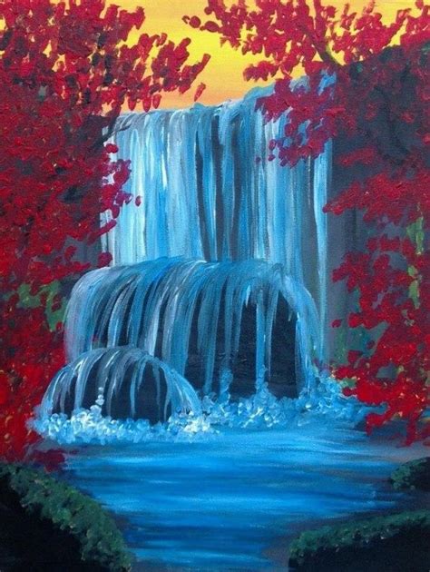 40 Acrylic Painting Tutorials And Ideas For Beginners Easy Landscape