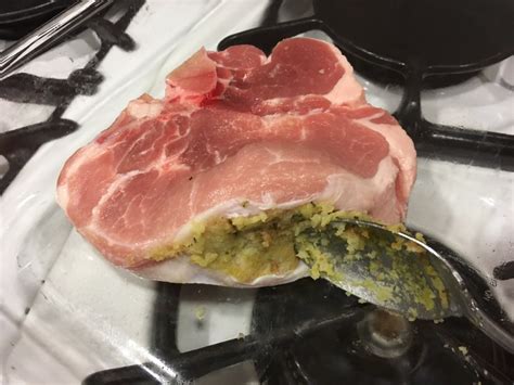 Here are some simple instructions for reheating lamb. Stove Top Stuffed Pork Chops (#frugalFriday) - Savvy In ...
