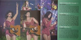 Encarte Paula Fernandes Multishow Ao Vivo Um Ser Amor Vers O