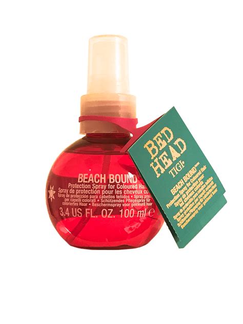 Tigi Bed Head Beach Bound Protection Spray 3 4 Oz For Coloured Hair