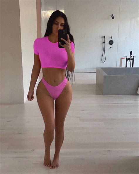 Kim Kardashian Shows Off Killer Curves In Nude Bikini For Sports
