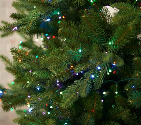 As Is Santas Best 75 Alberta Spruce Starry Light Christmas Tree