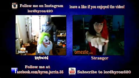 Batman Not Sure Whats Going On Here On Omegle Youtube