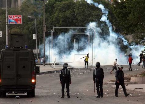 هدوء حذر في محيط سميراميس بعد توقف اشتباكات الأمن والمتظاهرين المصري اليوم