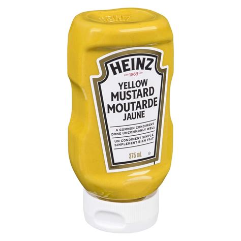Heinz Yellow Mustard 375ml Shopee Philippines