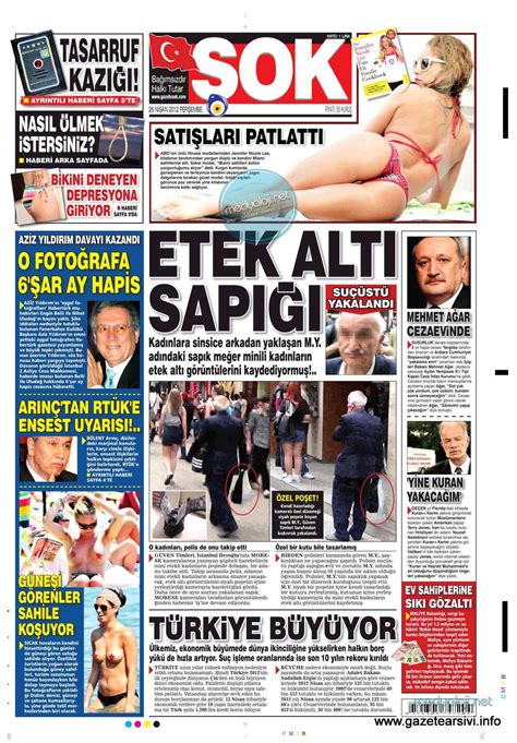 Şok Gazetesi 26 04 2012 Manşeti gazetearşivi info