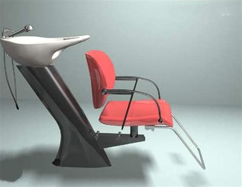 Beauty Salon Shampoo Chair Free 3d Model Max Vray Open3dmodel