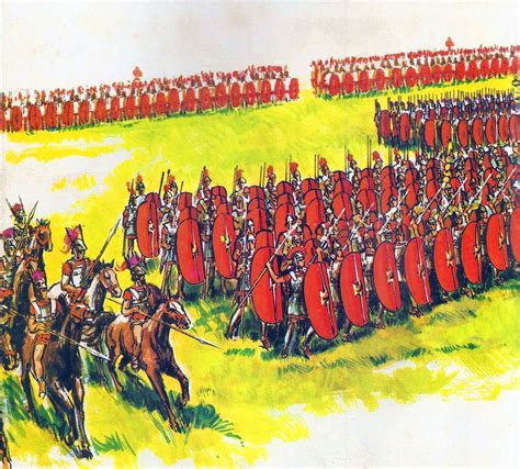 Roman Legion Formation In Battle Império Romano Legião Romana