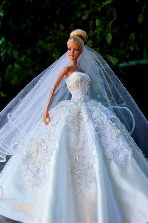 13 By Barbie Dress 2014 Via Flickr Barbie Wedding Dress Doll