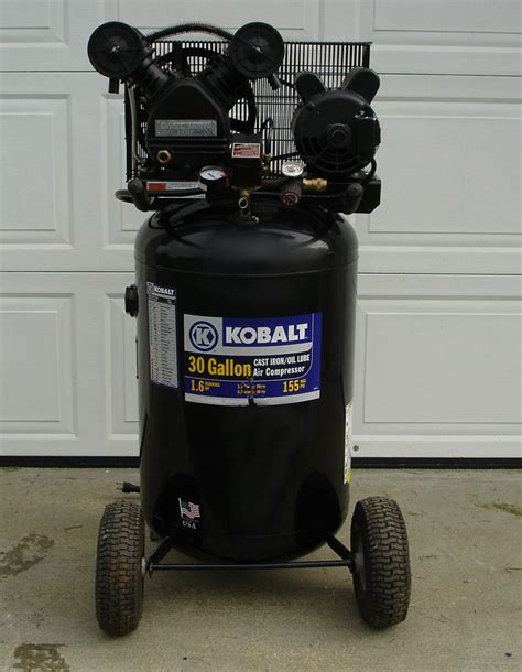 Kobalt 30 Gallon Single Stage Electric Air Compressor At Ph