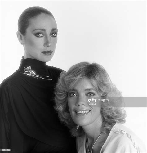 American Model And Actress Marisa Berenson With Her Sister Berry