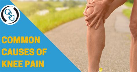 Common Causes Of Knee Pain And How To Treat Them