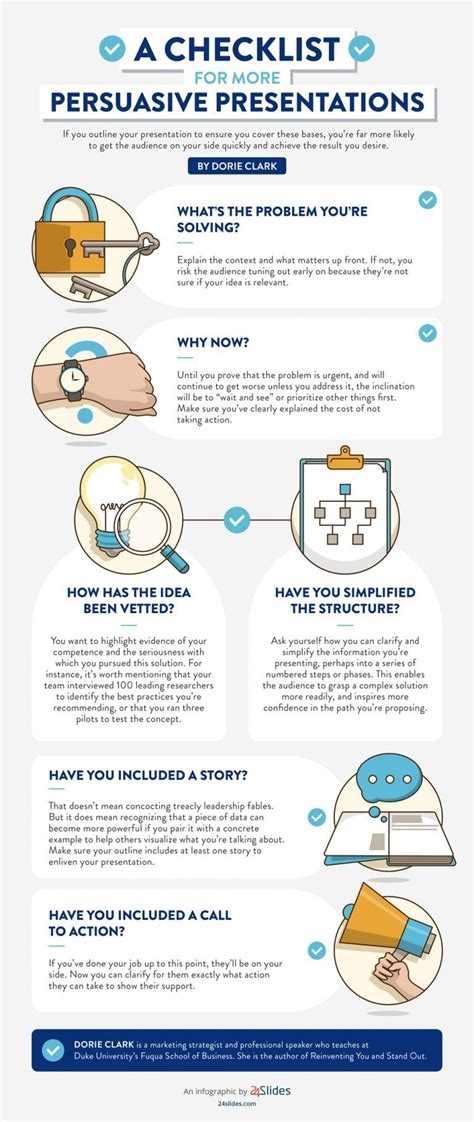 A collection of 15 infographic cv templates and an honest discussion of what works and what doesn't. A Checklist for more Persuasive Presentations Infographic ...
