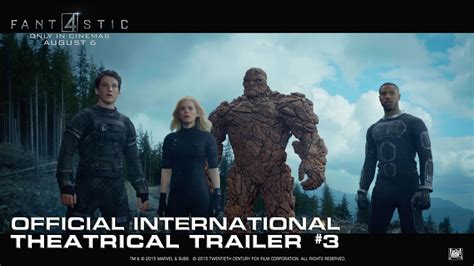 Fantastic Four Official International Theatrical Trailer 3 In Hd