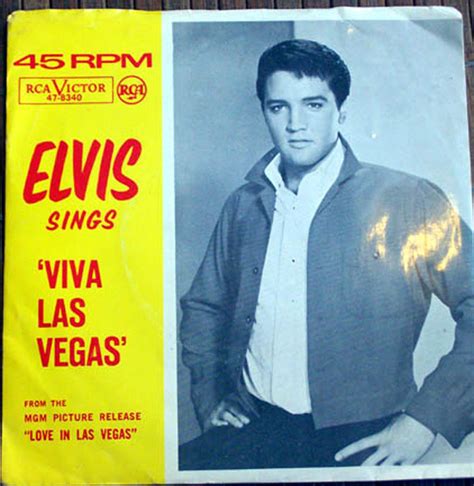 Elvis Presley Viva Las Vegas 1964 Vinyl Discogs