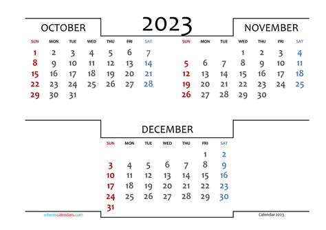 January 2024 Monthly Calendar Template August To December 2023