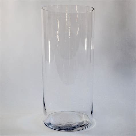 Clear Glass Cylinder Vase 48cm Best Events Dine Décor And Tent Solutions