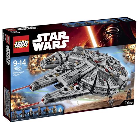 Lego Star Wars 75105 Millennium Falcon Astronave
