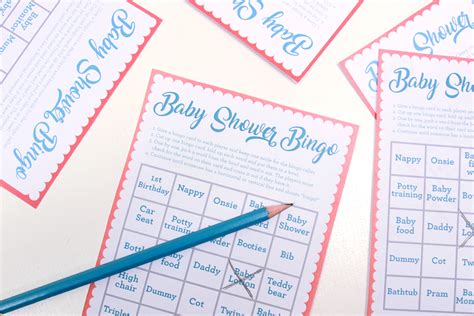 Free printable bingo card generator and virtual bingo games. Free Printable Baby Shower Bingo Cards | Party Delights Blog