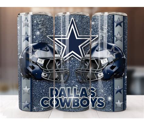 Cowboys 20oz Tumbler Wrap Png Digital Download Etsy