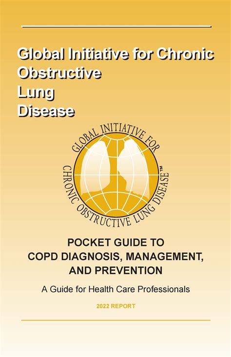Gold Pocket Guide Front Cover Global Initiative For Chronic