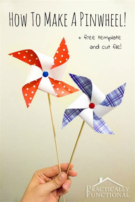 Make A Giant Pinwheel From A Single Square Of Paper Free Printable