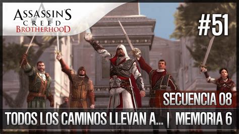Assassin S Creed Brotherhood Walkthrough Secuencia Adn Todos Los